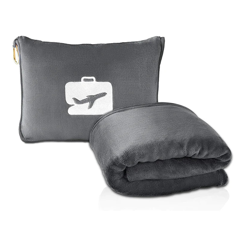 Snuggtopia™ 2 in 1 Travel Blanket