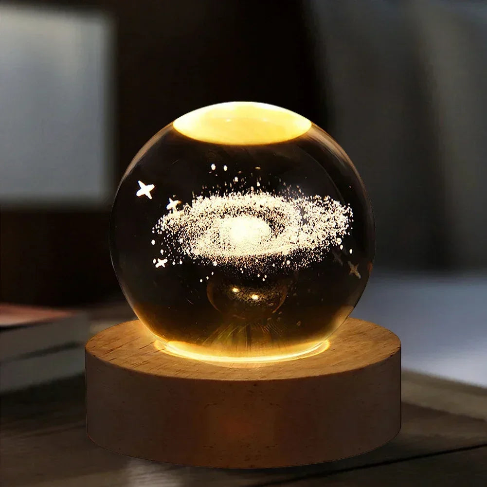 Snuggtopia™ Galaxy Crystal Ball Lamp
