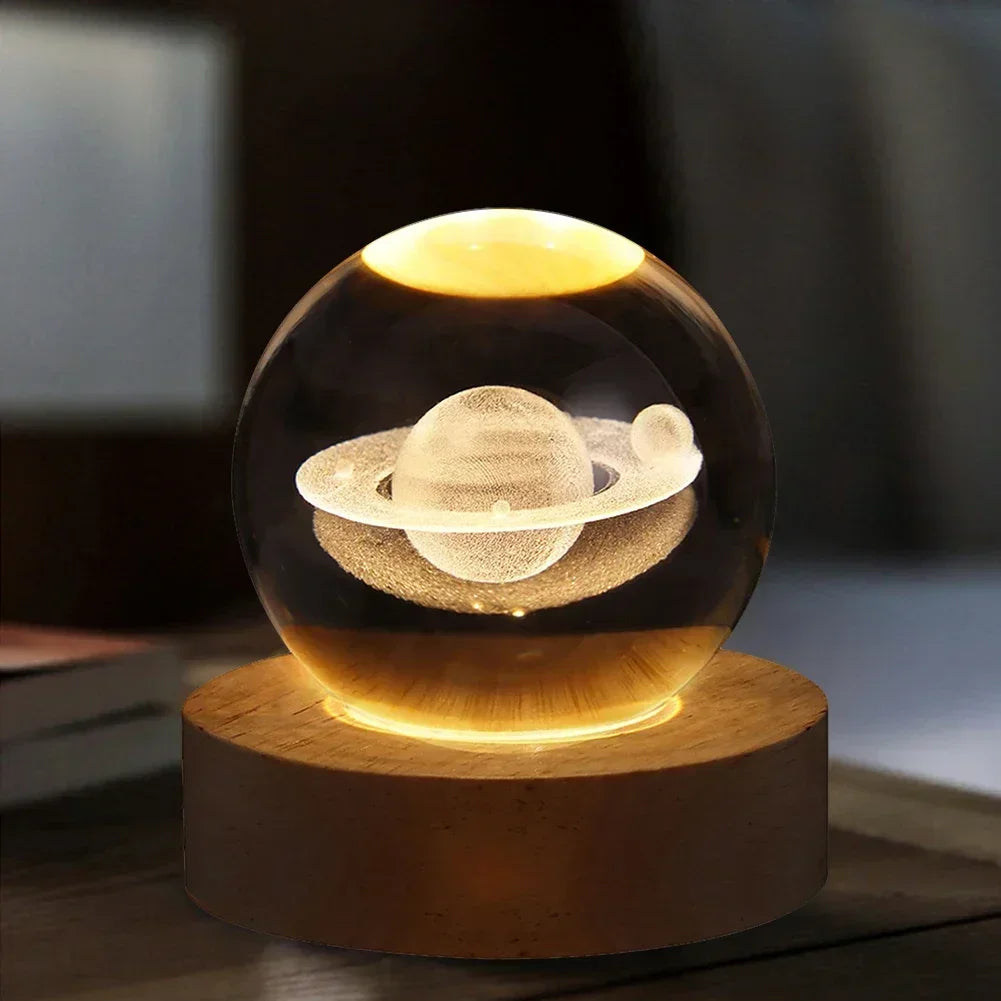 Snuggtopia™ Galaxy Crystal Ball Lamp