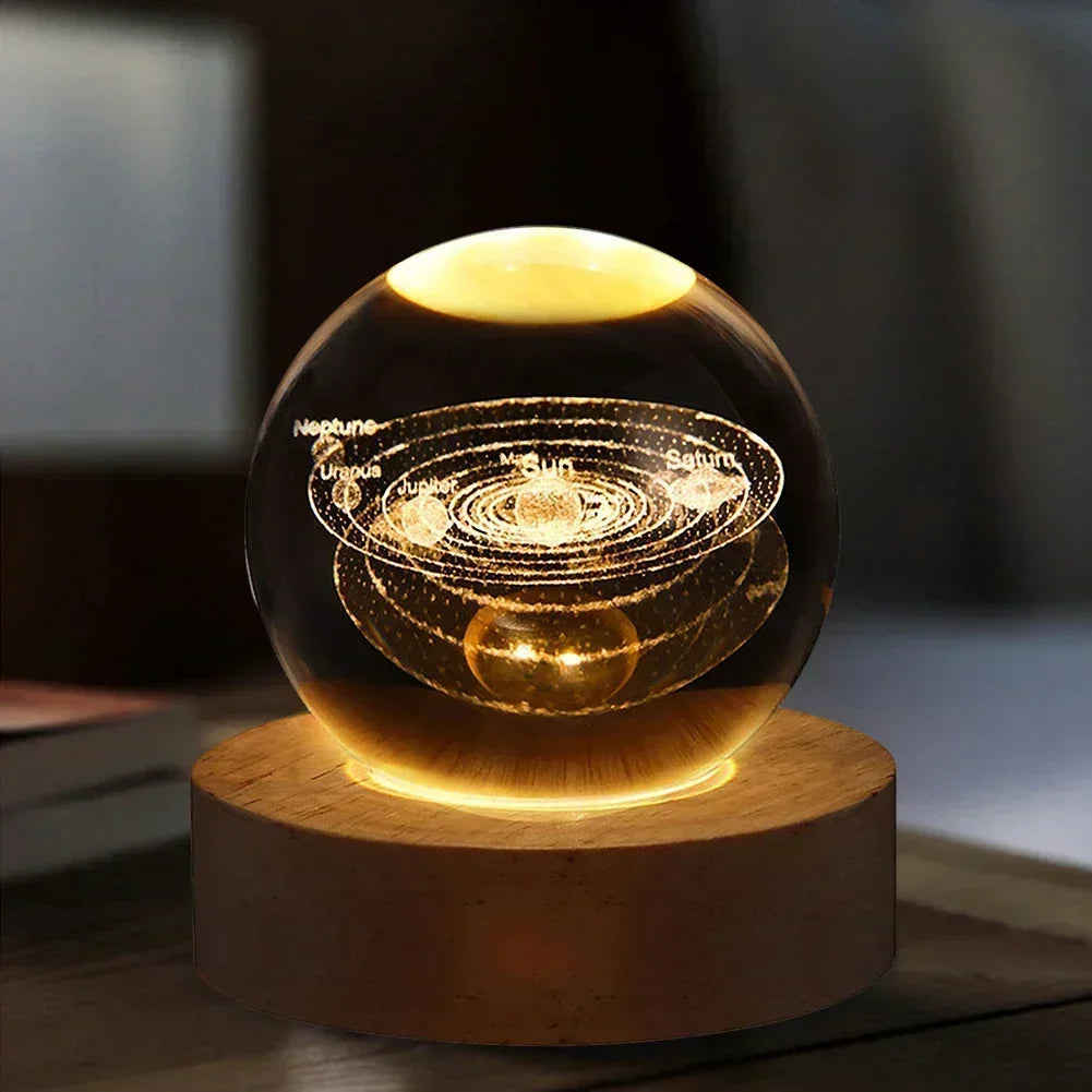 Snuggtopia™ Galaxy Crystal Ball Lamp