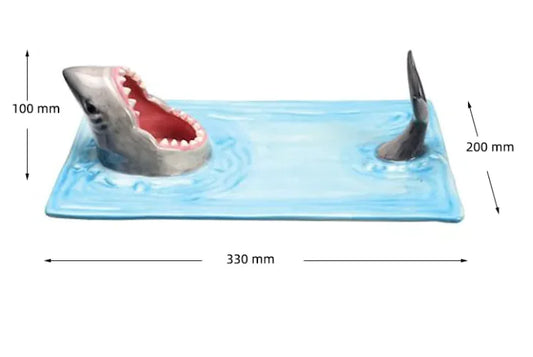 Snuggtopia™ Shark Ceramic Plate