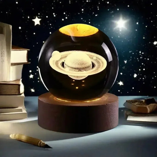 Snuggtopia™ Galaxy Crystal Ball Lamp