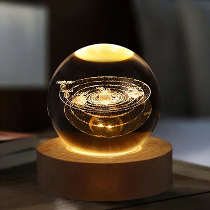 Snuggtopia™ Galaxy Crystal Ball Lamp